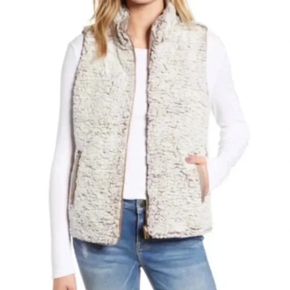 Nordstrom Thread and Supply Teddy Vest Size Small - Picture 1 of 5
